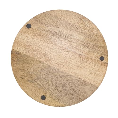 Set de 4 Platos Decorativos de Madera SARO LIFESTYLE miniatura 2