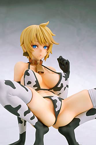Gogogk Ecchi Figure A Nyuugyuu Life Holstein/Jersey Ver. 1/6 Clothes Are Removable Anime Figure Statue Toys Model Collection Soft 5.9Inch/15Cm Complete Figure #TOP6