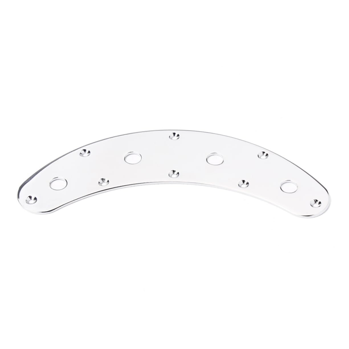 ULDIGI Guitar Bass Control Plate Replacement Arch Shape Chrome Easy Installation