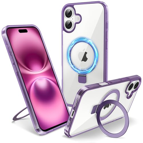 Coque iPhone 16 Plus avec support pour regarder vos séries en mode mains libres confortablement
