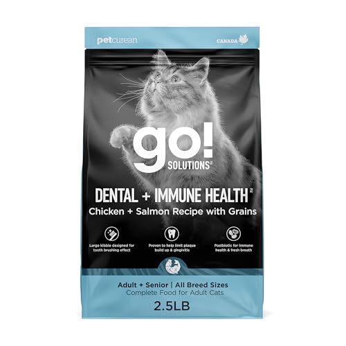 Go! Solutions ​Dental + Immune Health Chicken + Salmon Recipe with Grains for…