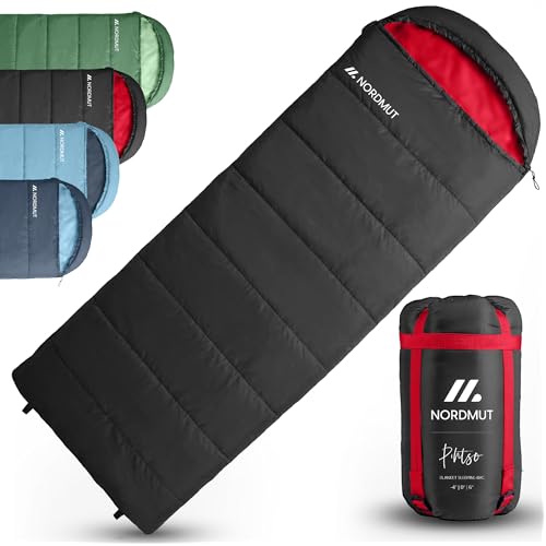 Sac de couchage ultralégger 3 saisons NORDMUT couverture de camping avec zip YKK