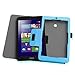 Fintie Premium Vegan Leather Case for ASUS VivoTab Note 8 M80TA Tablet (Windows 8.1) Slim Fit Stand Cover with Stylus Holder – Blue