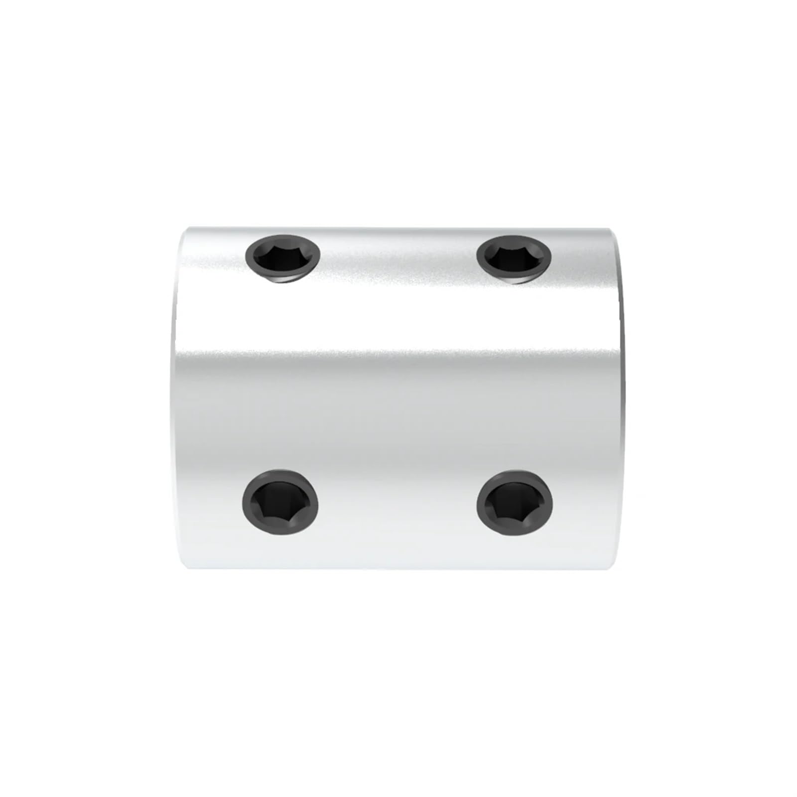 D20L25 5mm 6mm 6,35mm 8mm 10mm 12mm acoplador de eje de Motor rígido de aluminio conector de transmisión de Motor impresora 3D 1 Uds(6mm to 6mm)