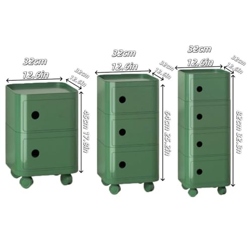 Rangement coulissant pour petits espaces avec cette table de nuit moderne empilable - 3