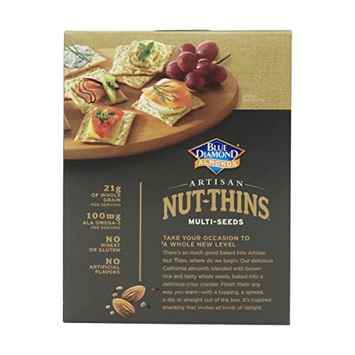Blue Diamond Gluten Free Nut Thin Cracker Crisps, Multiseed, 4.25 Iybce #TOP7