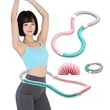 フラフープ ダイエット 人気【2025新登場 改良第三世代】 ベリー フィットネス 静音設計 詰め物なし 完全密閉型 PVCソフトスプリングフラフープ フラフープダイエット用 折りたたみ式 多機能 ポータブル 脂肪燃焼 (ウエスト・背中・脚・胸 エクササイズ) お腹周りダイエット器具 洗え 男女兼用 室内外 サークル ストライン訓練 有酸素運動 (1.4KG(静音,詰め物なし)
