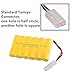 7.2V 700mAh NiCd AA Battery Pack with Standard Tamiya Plug for RC Car RC Truck Household Appliances RC Toys