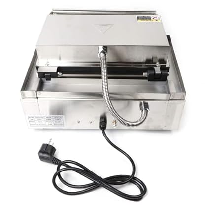 Hot Dog Maker Maschine 1500 W 6 Stick Waffeleisen Hot Dog Edelstahlgehäuse Antihaft Waffeleisen Profi Corn Dog Waffelautomat Anti-Haftbeschichtung – Bild 8