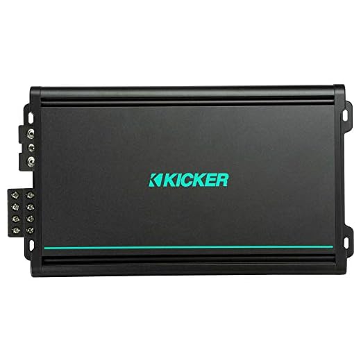 Kicker 48KMA6004 KMA600.4 4x150w 4-Ch Weather-Resistant Full-Range Amplifier