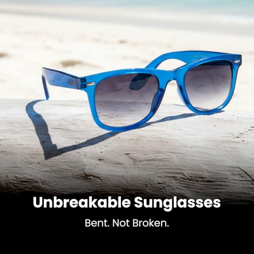 Image of UV Protected Sunglasses Goggles Eyewear Frame TR-90 For Men And Women (Unisex) Unbreakable Stylish Square