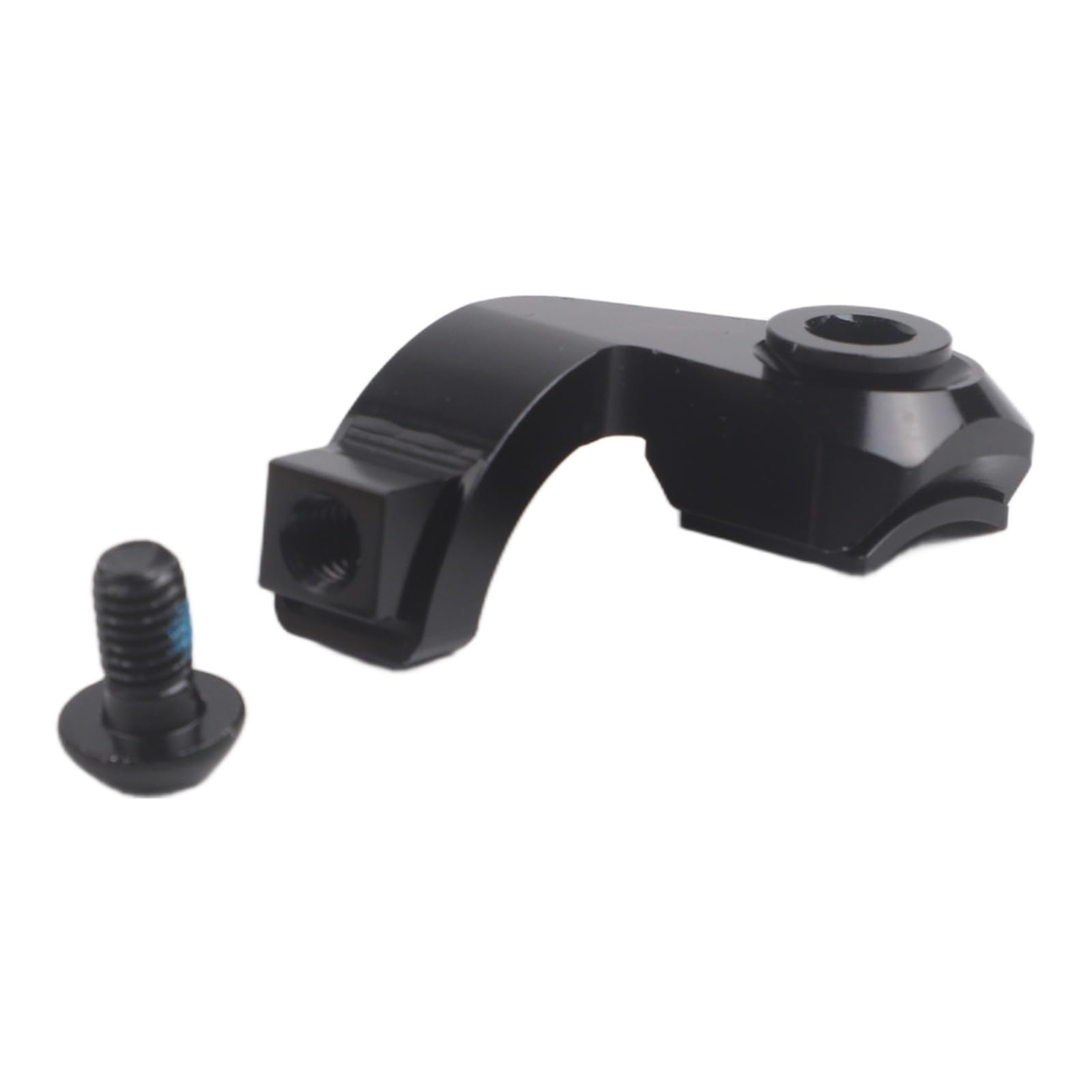 per alluminio lavorato CNC per I-Spec EV Adapter MatchMaker, freno e cambio di conversione Mount per serie M9100-6100, nero, 10 g