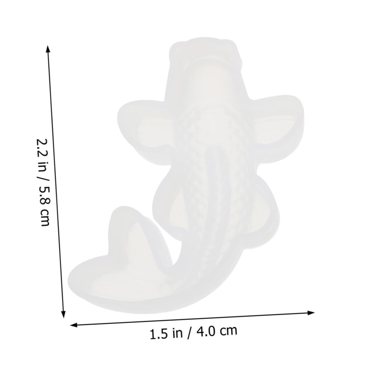 SEWACC 12piezas Molde De Silicona Para Forma De Carpa Herramienta De Decoración De Pasteles Para Manualidades y Creaciones Creativas