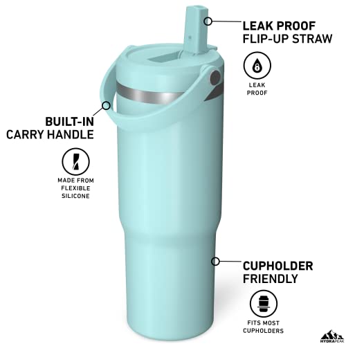 Hydrapeak Nomad 32 Oz Tumbler With Handle And Straw Lid | Stainless Steel Insulated Tumblers | Travel Mug For Hot And Cold Beverages, Thermos Travel Coffee Mug (Alpine) #TOP1