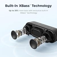 Tribit XSound Go Bluetooth Lautsprecher, 16 W, tiefem Bass, schwarz – Ansicht 2