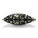 Moslion Throw Pillow Cover Witchcraft 18x18 Inch Magical Style Hand Eyes Moon Skull Cat Bat Snake Key Square Pillow Case Cushion Cover for Home Car Decorative Cotton Linen