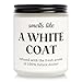 Future Doctor Candle, White Coat Ceremony Gifts, Doctors Day Gifts for Women, Medical Physician Assistant Gift for Medical School Students Graduation Med Student - Lavender Scented Candle (7oz)