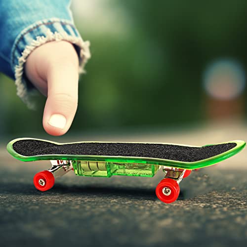 Fyvolve 28 Pieces Mini Finger Skateboards Toys Led Finger Boards Set For Kids, Hand Skateboard Party Favors Creative Fingertips Movement Sports Finger Skater #TOP5