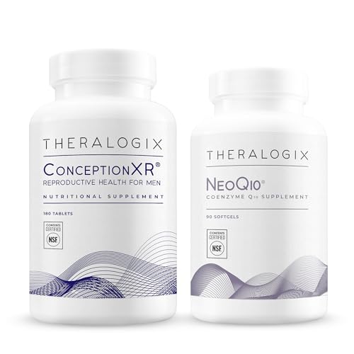Theralogix ConceptionXR Reproductive Health Formula + NeoQ10 Bundle, 270 Count (Pack of 2)