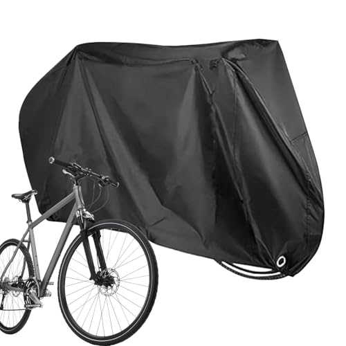 Samuliy Funda de ciclismo impermeable para exteriores, funda de ciclismo Oxford 210D, impermeable, almacenamiento al aire libre, 78.7 x 27.6 x 43.3 pulgadas, fundas para motocicleta con agujero de