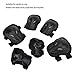 GYZOUKA Adult Roller Skate Gear Set, Knee Elbow Wrist Pads, Comfortable for Extreme Sports,Skateboard Scooter Bikes Balance Bikes