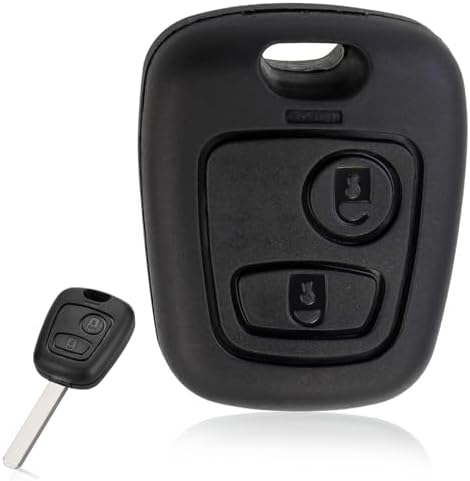 TOOGOO(R) 2 Tasti Cover Scocca Guscio Chiave Telecomando CITROEN C1 C2