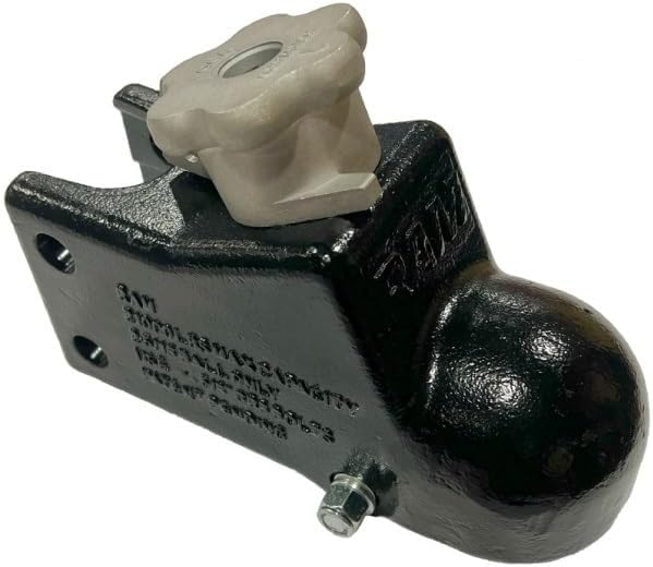 RAM Adjustable Coupler Fits 2-5/16" Ball 21,000lb Capacity Quick-Latch Includes Mounting Hardware (CTA-321)
