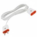 DELTIN 2-Pin Flexible Male-Female Socket | Extension Cord | Multipurpose | Diwali Lights | Male Female Extension Cord | Sturdy & Durable | 4 mtr gallery image