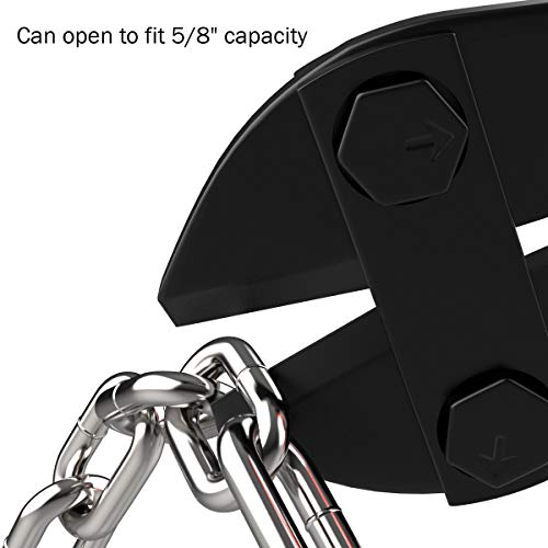 Stalwart 75-Ht40096 14” Bolt Cutter- Drop Forged Hardened Alloy Steel & Ergonomic Grips-Cuts 5/8” Chains, Wires, Rods, Bolts, Padlocks, & More-Hand Tools #TOP4