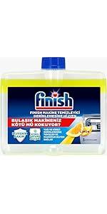 Finish Bulaşık Makinesi Temizleyicisi Limonlu (1 x 250 ml)