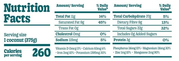 Cocobear Organic Thai Coconuts with Bamboo Drinking Straws — view 2