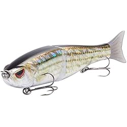 Jerkbait Lucio BASSDASH SwimShad Glide Baits - Señuelo de Pesca articulado para Lucio, salmón, Trucha, almizcle