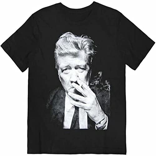 CRIFFIN Stunning David Lynch 100% Cotton Short Sleevet-Shirt Black M