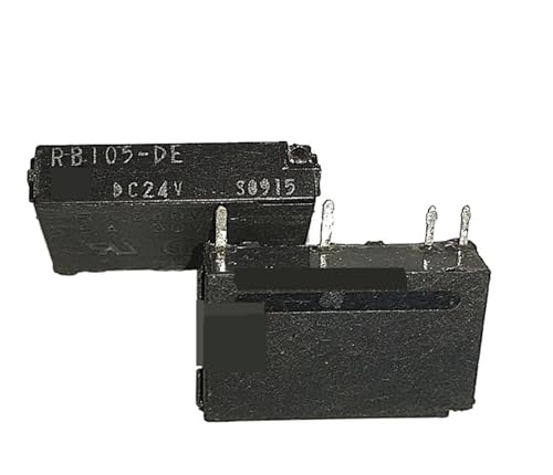 Relé eléctrico RB105-DE DC24V interruptor electromagnético industrial componente de conmutación 2