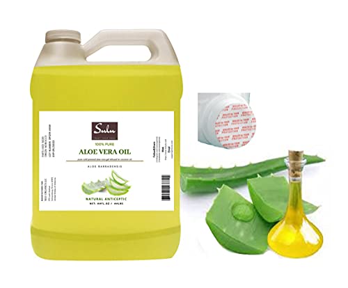 100% Pure Organic All Natural Aloe Vera Oil 1 Gallon (128 FL.OZ) 
