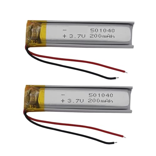 Batería 501040 de alta densidad 3.7V 200mAh con larga duración