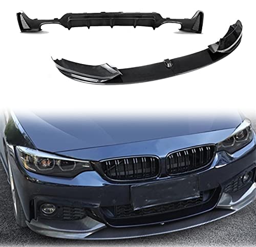 Becquet de pare-chocs pour BMW F32 F33 F36 look M Sport finition haut de gamme