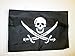 AZ FLAG Drapeau Pirate Jack Rackham 45x30cm - PAVILLON Pirates - Corsaire 30 x 45 cm Haute qualité