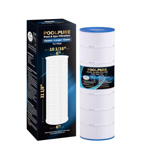 POOLPURE CC150 Pool Filter Replaces Pentair CC150, CCRP150, PAP150, Ultral-C4, PP-C4, PP-C4-M...