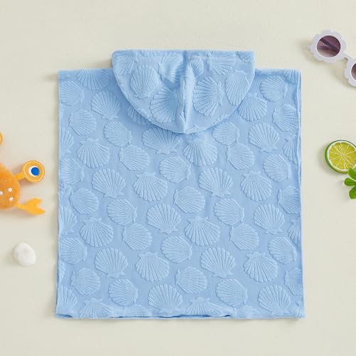 Image of Toddler Little Girl Swim Cover Up Beach Towel kids Bathing Suit Cover Ups Swimsuit Summer Baby Beach Essentials