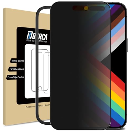Mothca Matt Sichtschutz für iPhone 17 Pro 6,3 Zoll, 9H für Panzerglas Matte Privacy Screen Protector, Anti Reflex & Anti-Fingerabdruck Papier Folie (1 Stück)