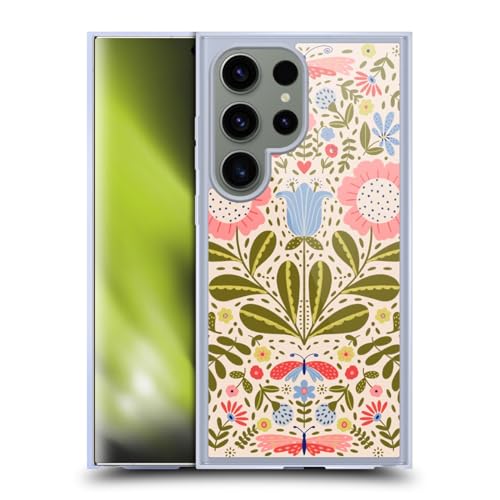 Coque silicone Samsung S24 Ultra fleurs Gabriela Thomeu MagSafe 5G