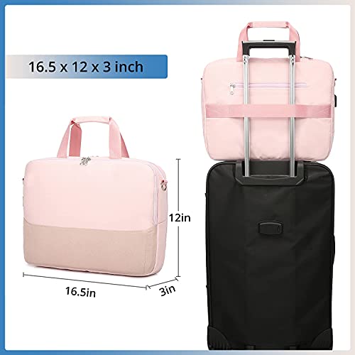 LOVEVOOK 15.6 inch Messenger Bag with USB Port for Men - Image 7