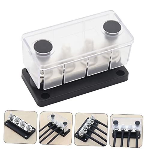 FRCOLOR 4Pcs Bloco De Terminais De Alta Corrente Barra De Ônibus De Bateria Bloco De Terminais De Ca