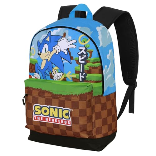 Sonic The Hedgehog - Greenhill-Zaino HS FAN 2.2 Multicolore 31 x 44 cm Capacità 24 L sega