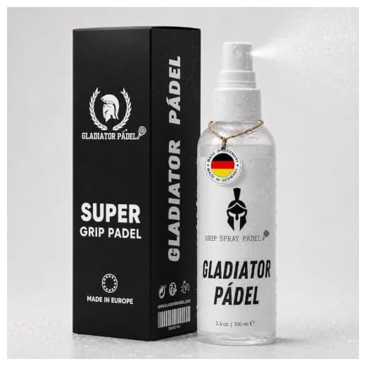 Spray ANIDESLIZANTE Padel -Spray Padel-Mejora el Grip de la Pala de Padel. Proporciona Máximo Agarre y Evita Manos Sudorosas- Fabricado en Europa (Spray)