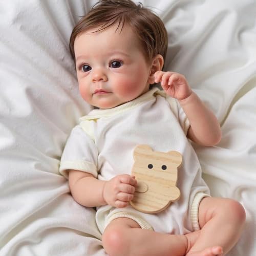 Muñeca Reborn Bebé Realista Silicone 19 pulg Angelbaby miniatura 4