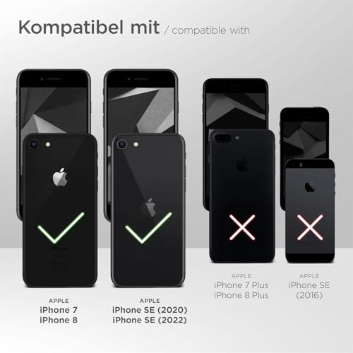 Manchon fin à enfiler protège iPhone 7 des rayures étui microfibre OneFlow - 2