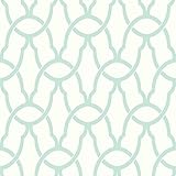 RoomMates Blue Trellis Peel and Stick Wallpaper