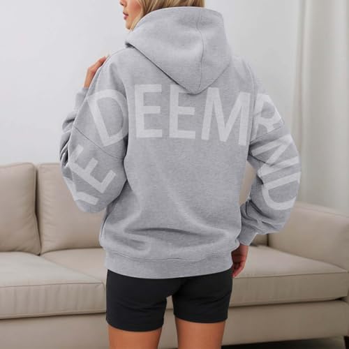 Sweat à capuche femme coton coupe ample décontracté cozy A32
